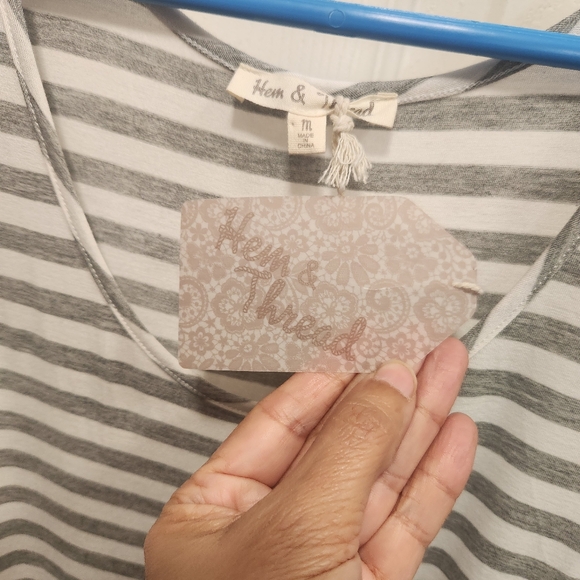 Hem & thread rayon maxi dress size m nwt - Picture 8 of 8